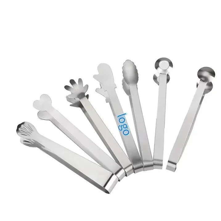 Mini Tea Bag Ice Tongs Stainless Steel Holder 1