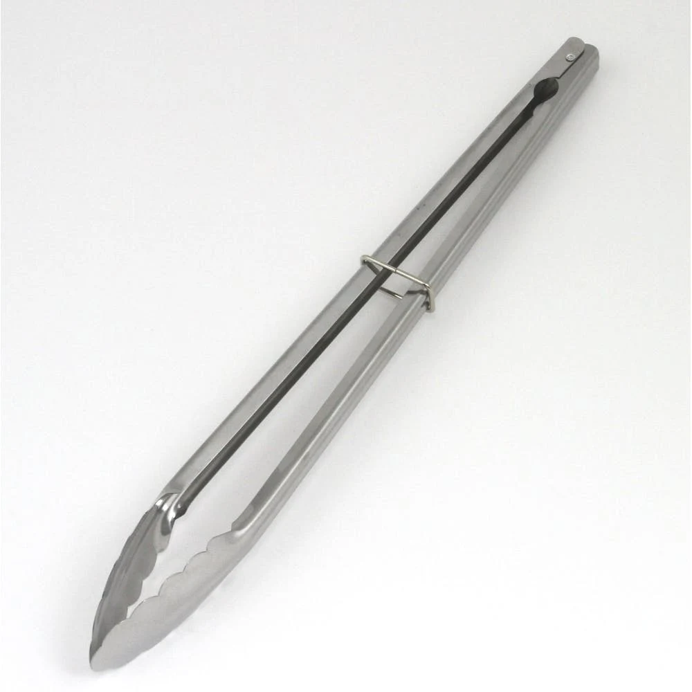 Clamshell Tongs - Stainless Steel 16" 1