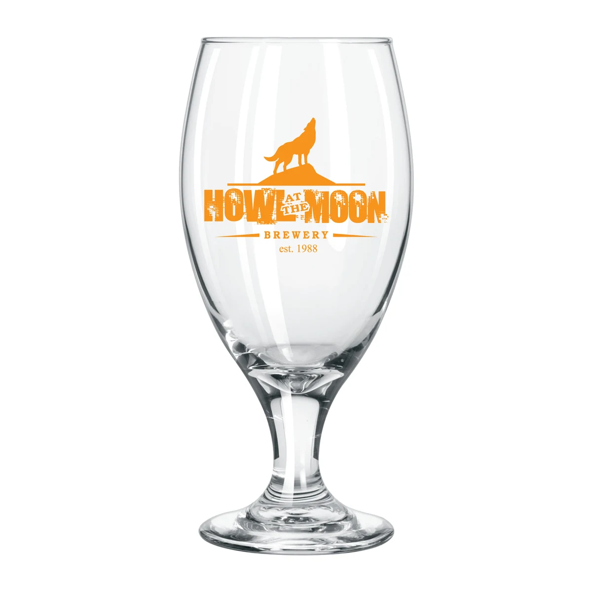 14.75 oz. Teardrop Stemmed Pilsner Glass 1