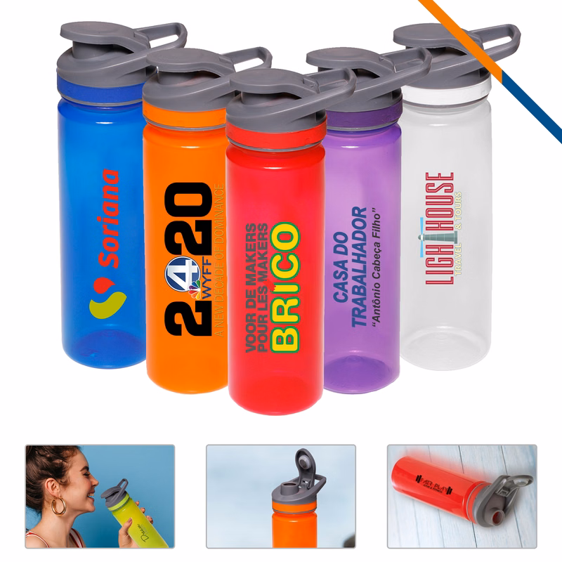 Damin Plastic Sports Bottle - 22 OZ.