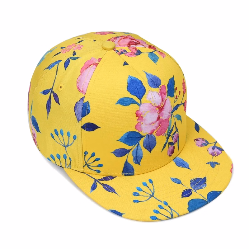 Floral Snapback Hat