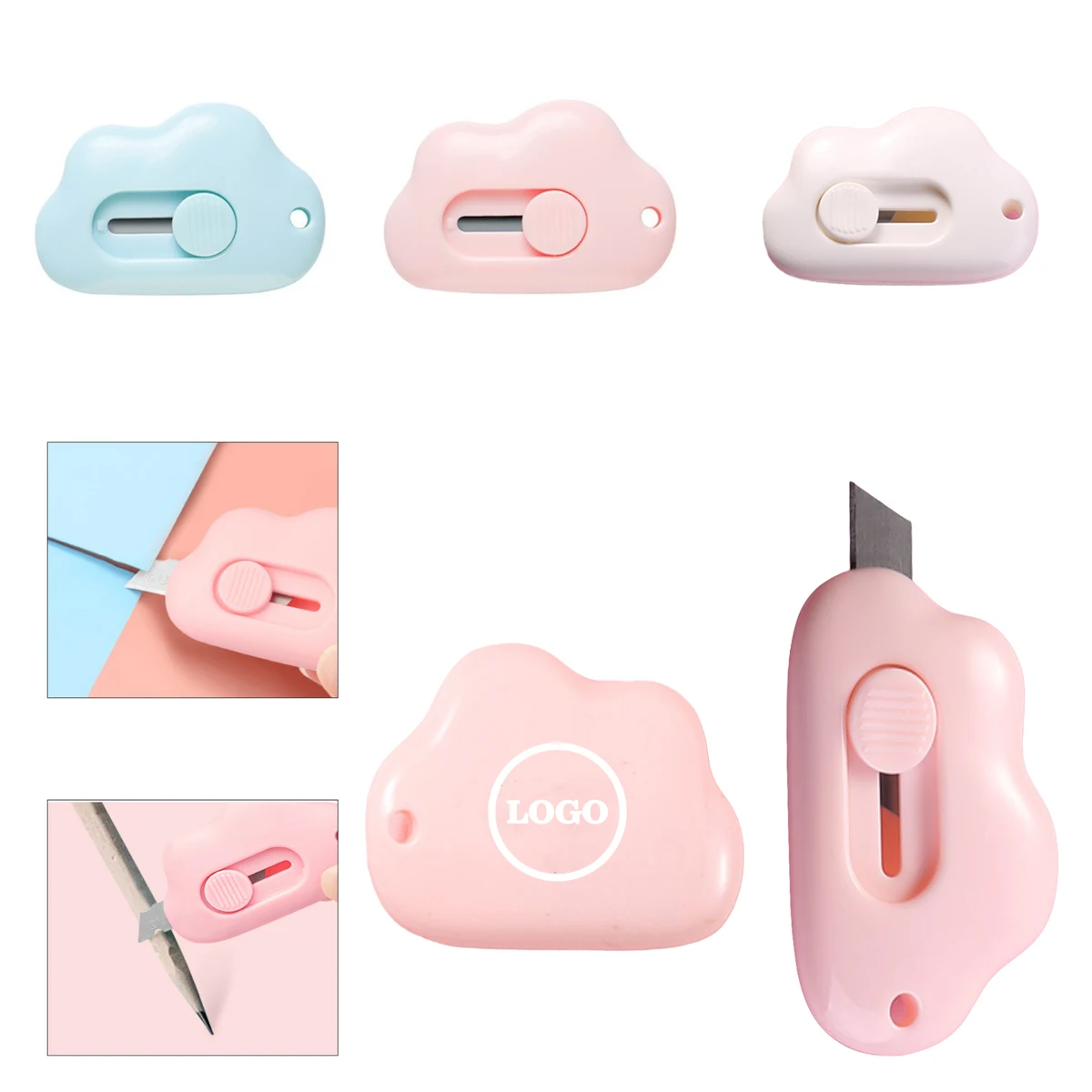 Retractable Paper Cutting Utility Knife 1