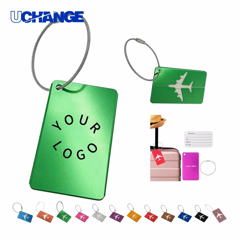 Aluminum Alloy Luggage Tag Durable Anti Lost