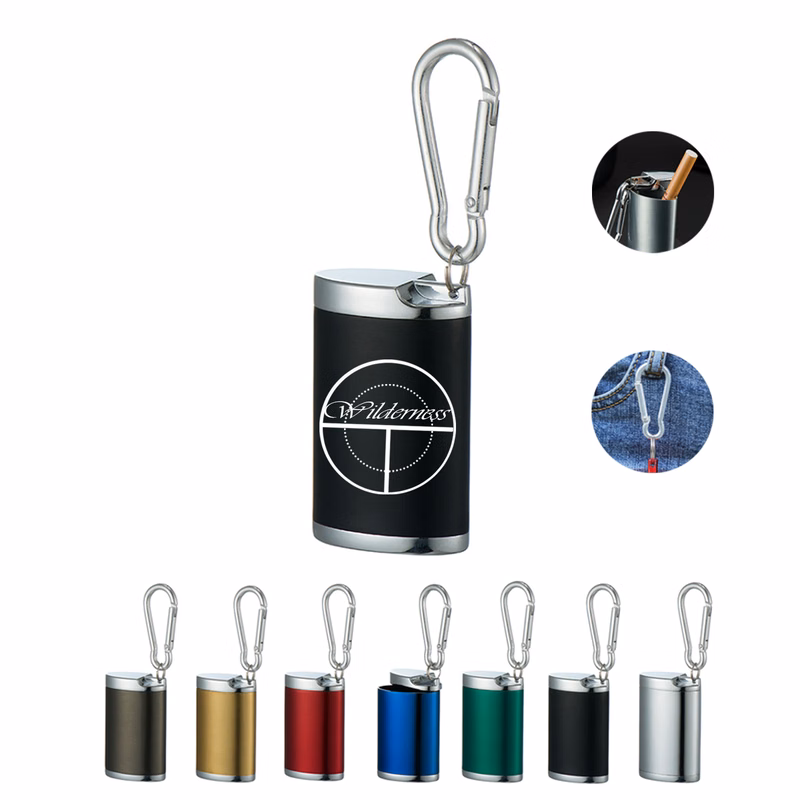 Portable Stylish Ashtray with Breakaway Clasp