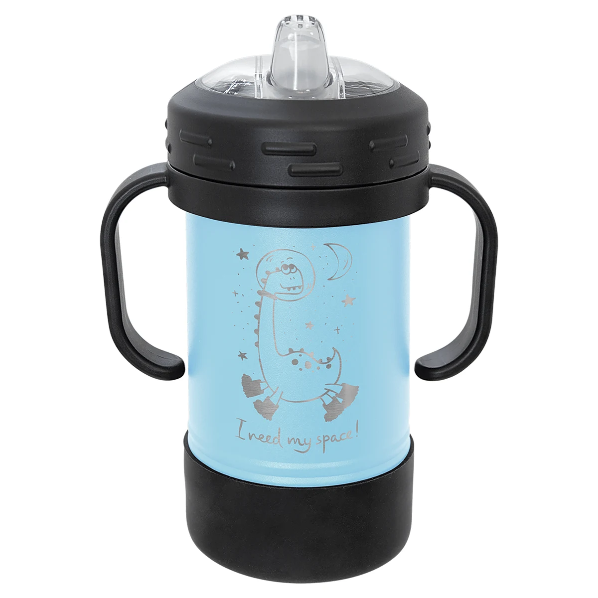 Polar Camel 10 oz. Light Blue Sippy Cup 1