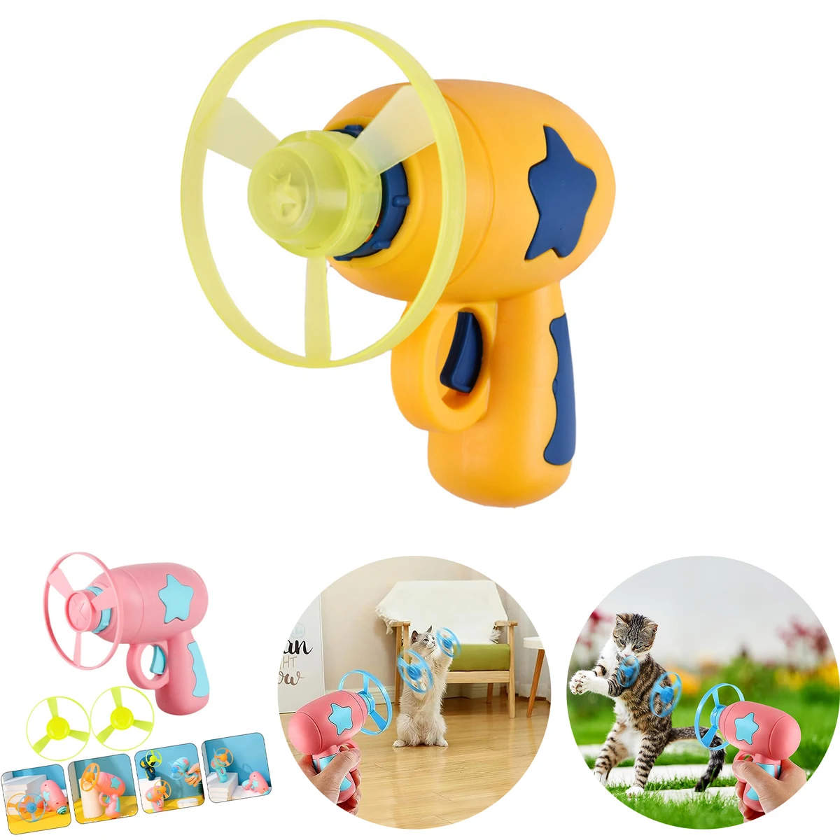 Cat Fetch Toy Cat Interactive Toy 1