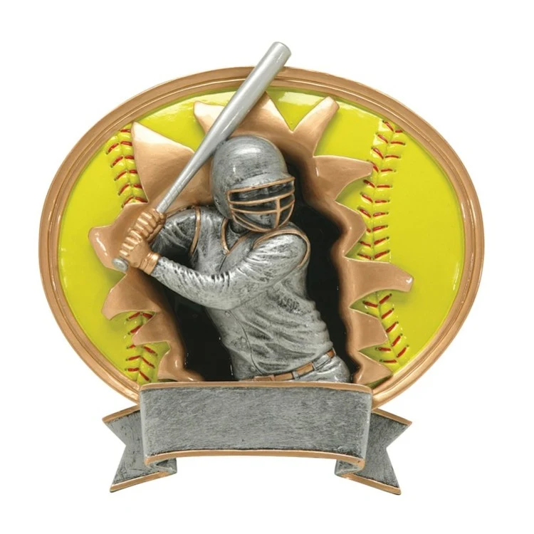 Softball Blaster Resin Award 1