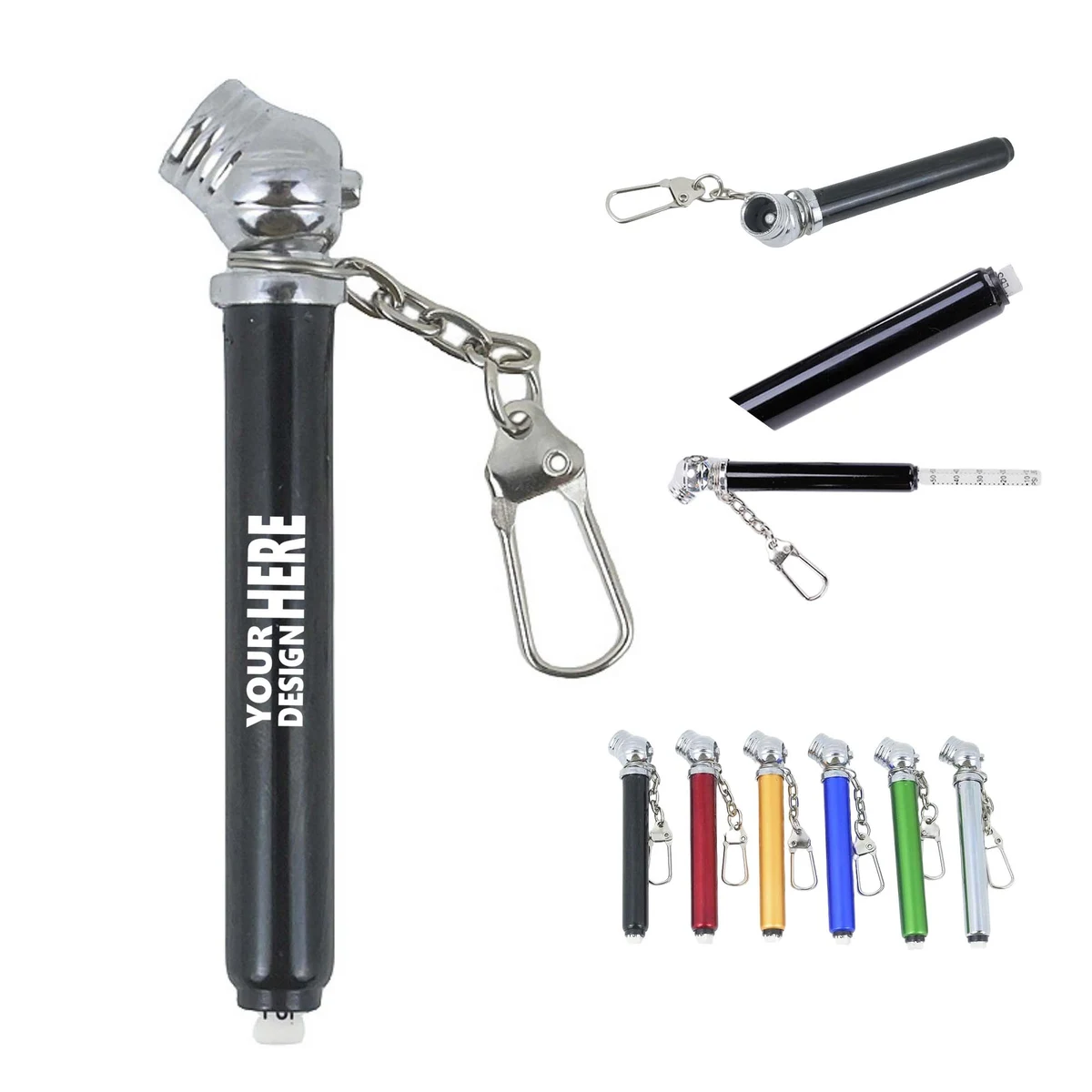 Tire Pressure Gauge With Keychain 1