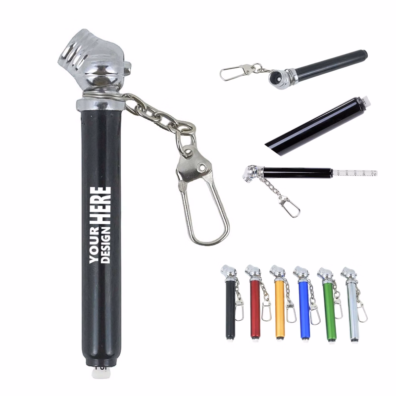 Tire Pressure Gauge With Keychain