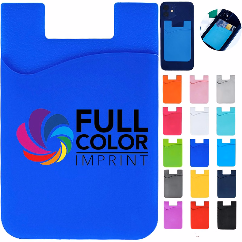 3.4"X2.2" Phone Anti lost Silicone Card Sticker