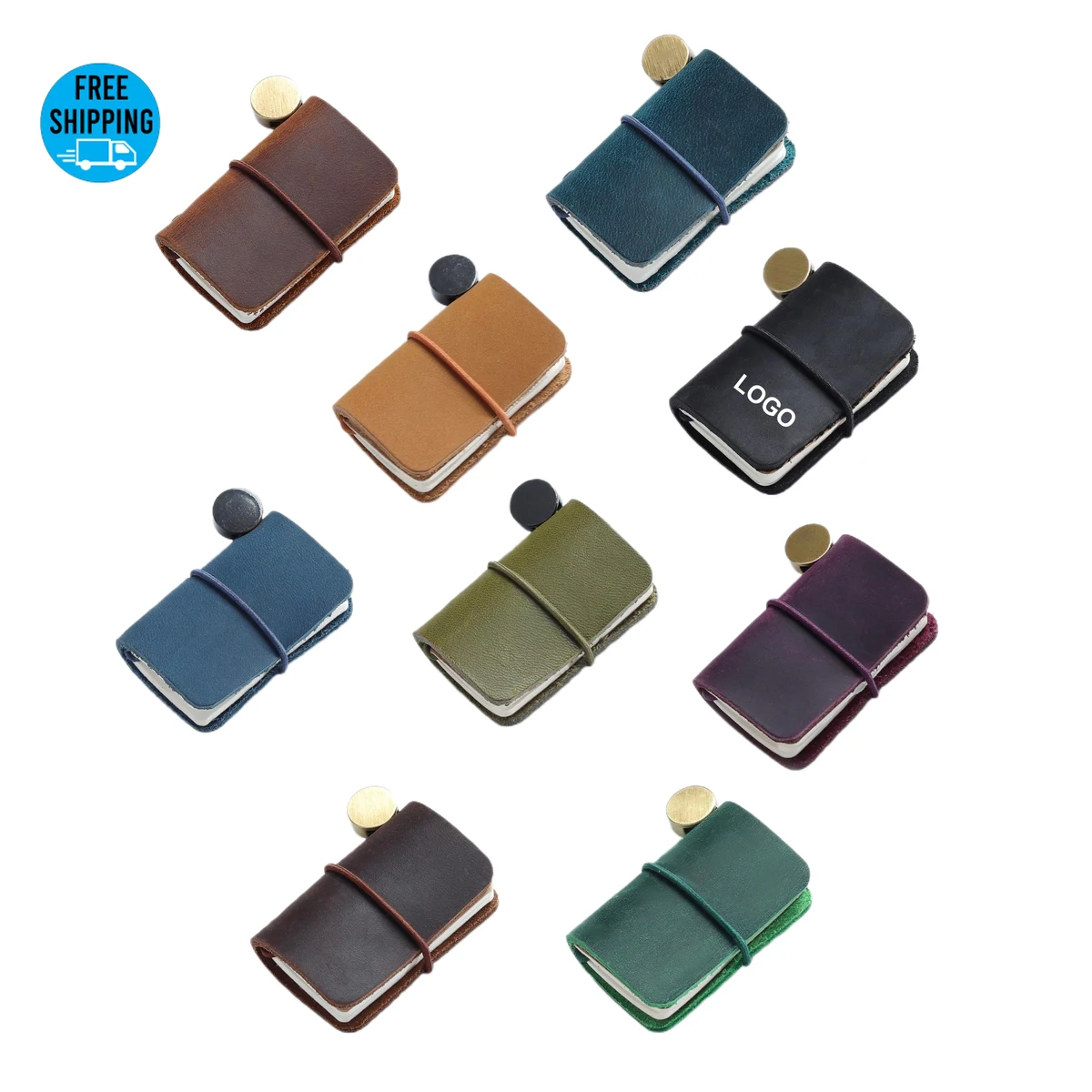 Handmade Mini Genuine Leather Journals 1