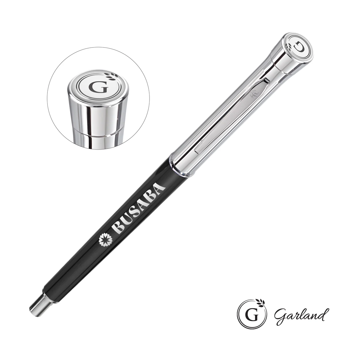 Garland® Monogram Mechanical Pencil - Chrome 1