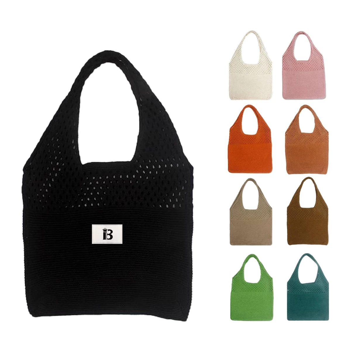 Hollow Knitted Shoulder Bags Women Handbag 1