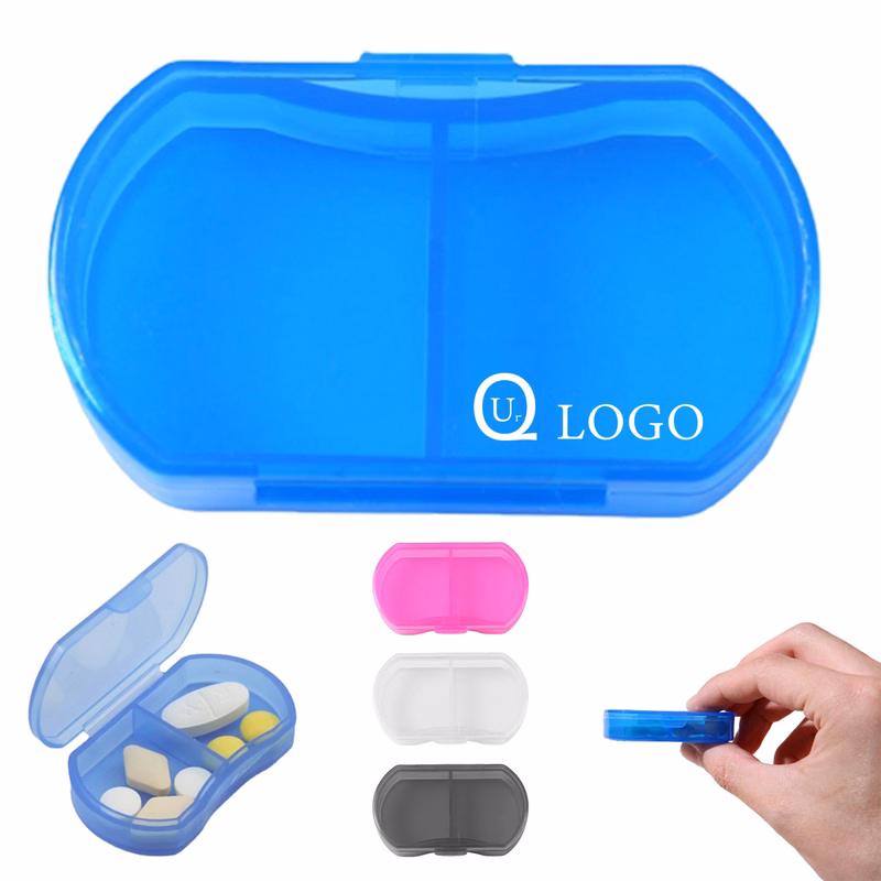 Two Compartments Pill Box