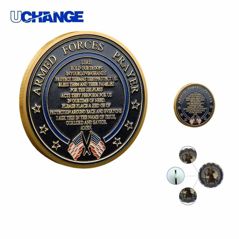 Zinc Alloy Service Medal
