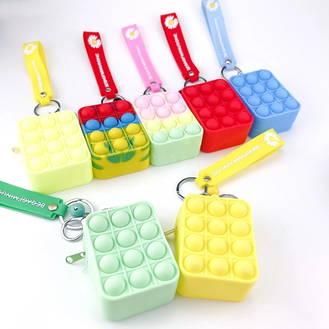 Silicone Stress Relief keychain 1