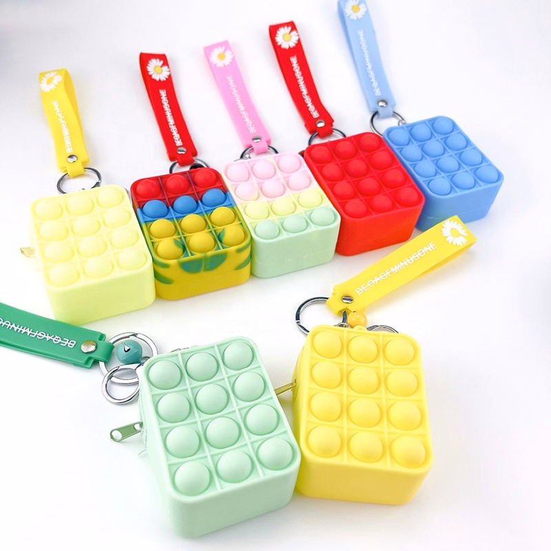Silicone Stress Relief keychain