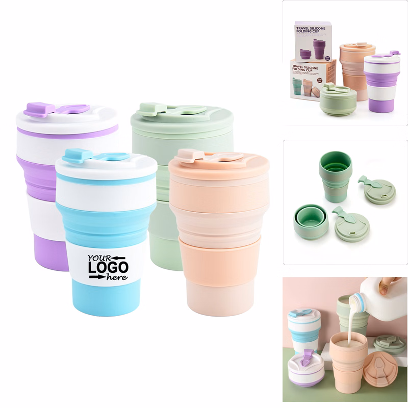 350ML Silicone Folding Water Cup