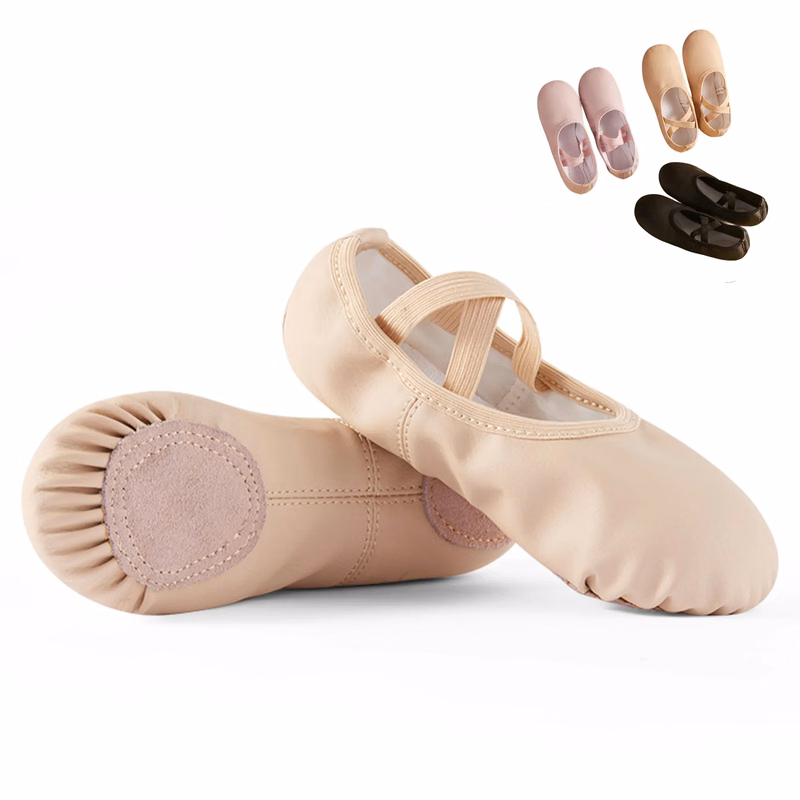 Soft Leather Ballet Shoes