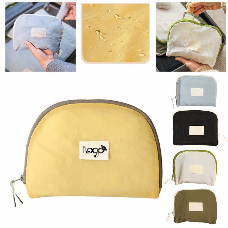 Compact Nylon Travel Storage Pouch