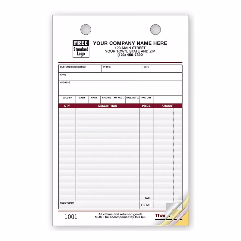 Register Forms, Large, Multi-Purpose