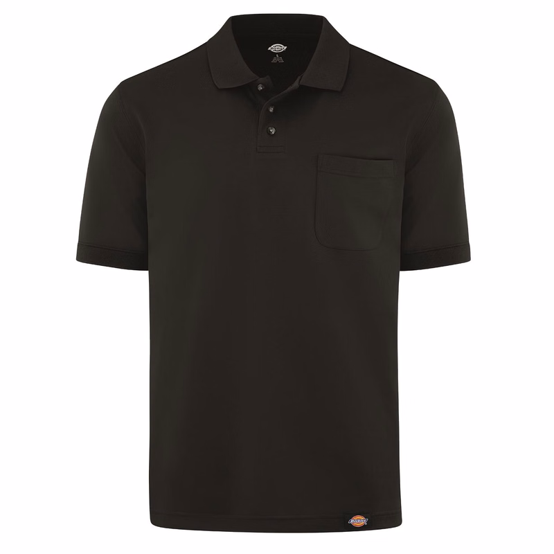 Men's Performance Short Sleeve Work Shirt With Pocket - LS44