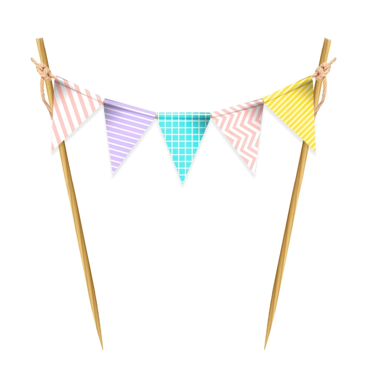 Paper Banner Toothpicks - Style D 1