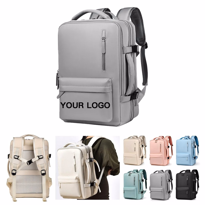 Lightweight Expandable Backpack with Multiple Compartments