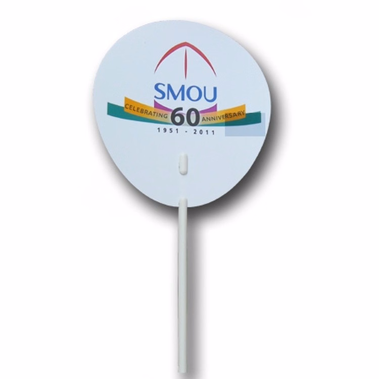 PP Plastic Handhold Promotion Advertising Fan