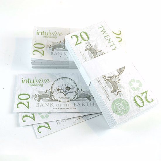 $20 Seed Paper Bills