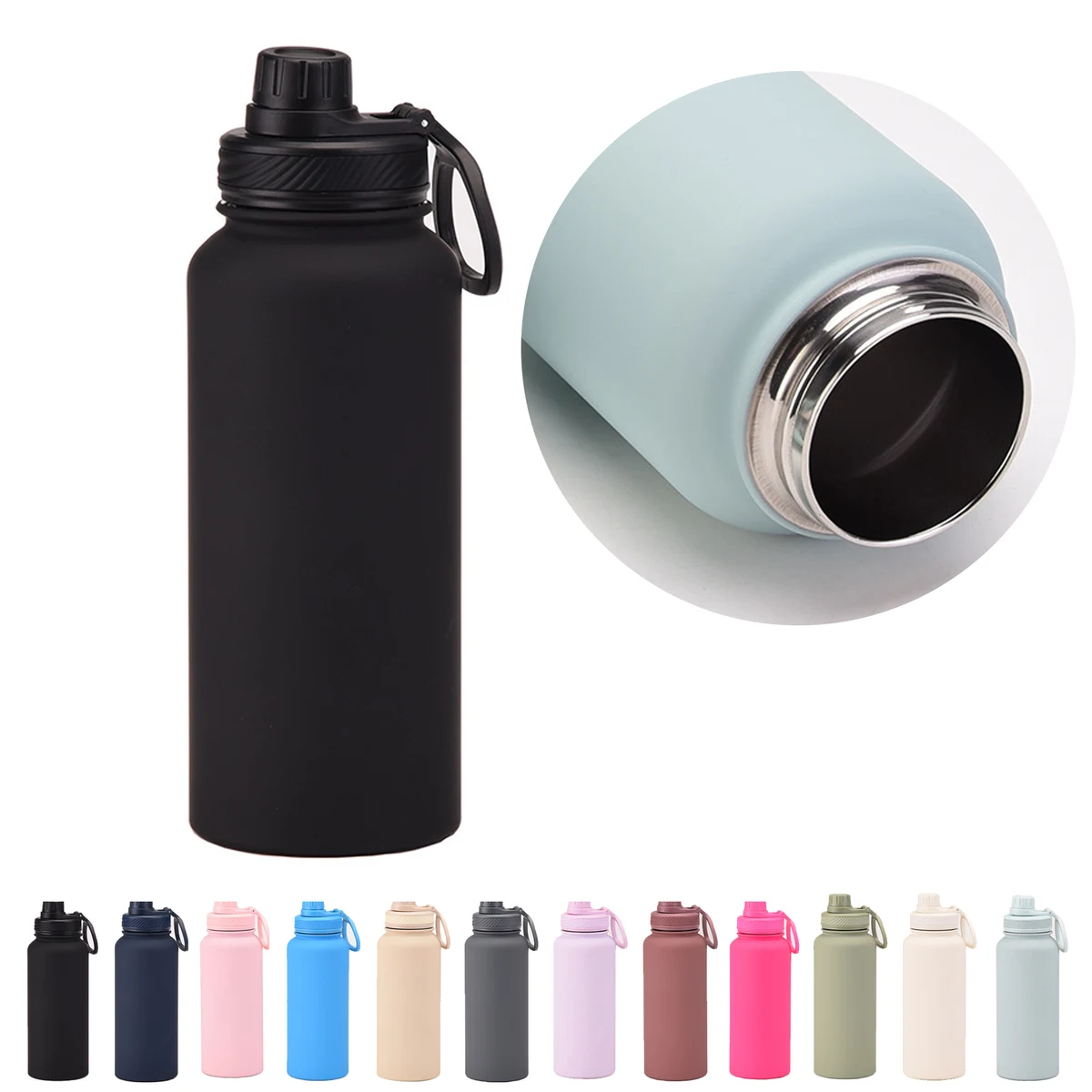 35oz Stainless Steel Water Bottle, custom water bottle with logo imprint 1