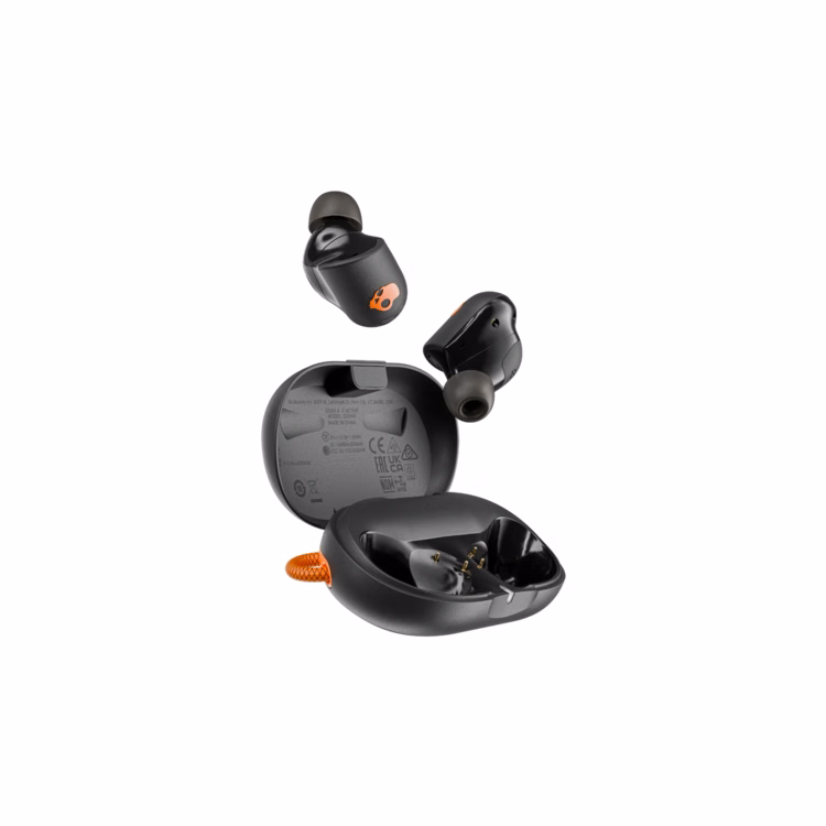 Skullcandy Sesh ANC Active True Wireless Earbuds - Black/Orange