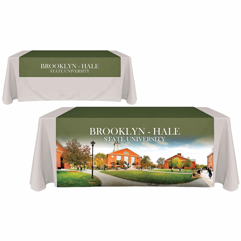 60" x 72" Digitally Printed Table Runners