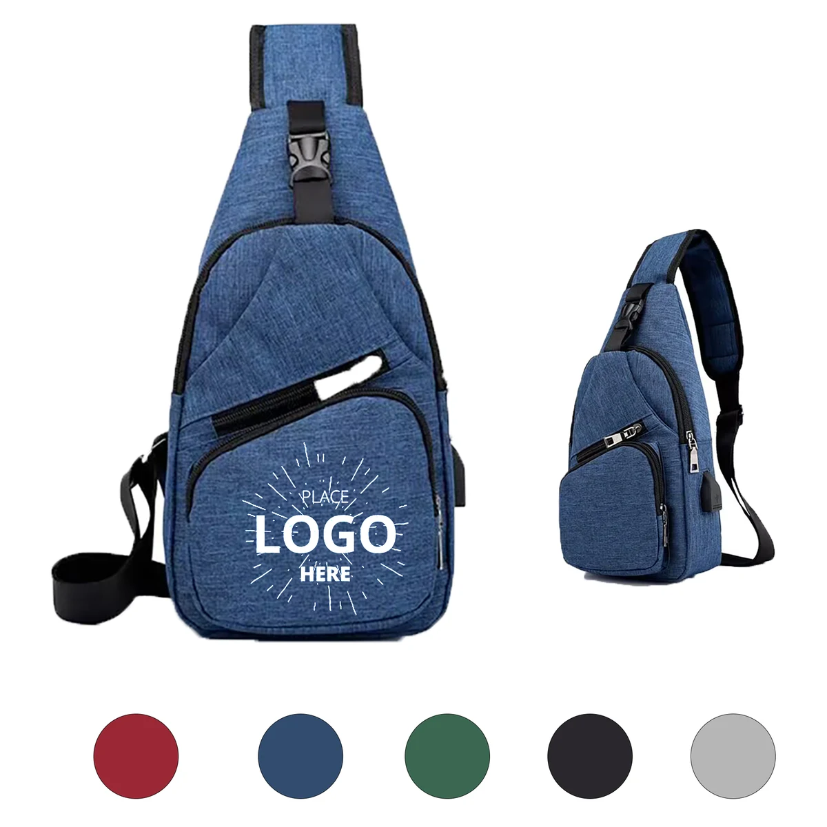 Outdoor Leisure Large Capacity Crossbody Bag 1