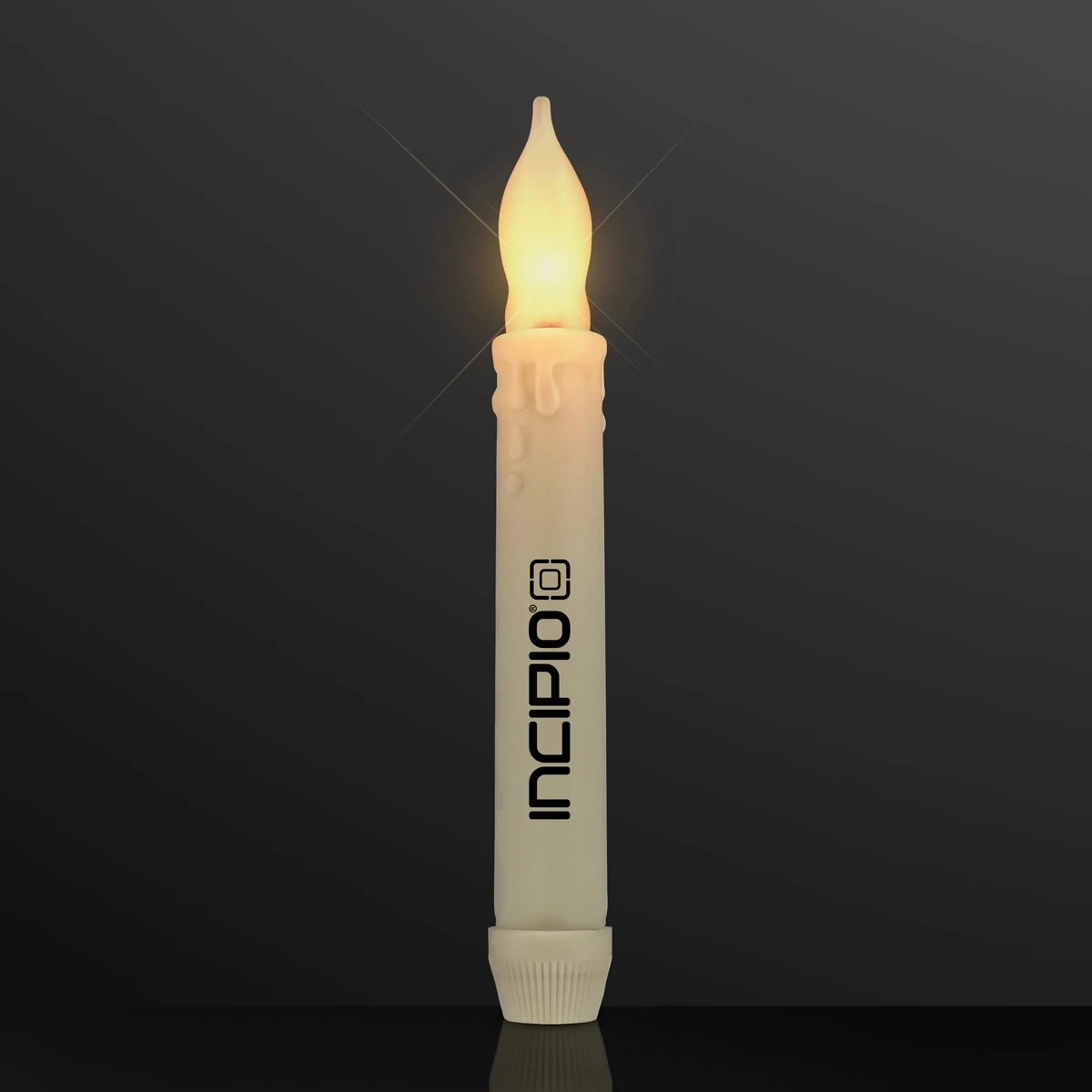 LED Taper Candles, Flickering Amber Light 1