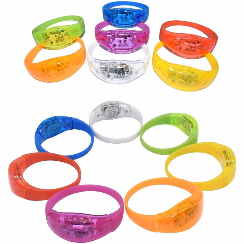 Voice Activated Sound Control LED Bracelets
