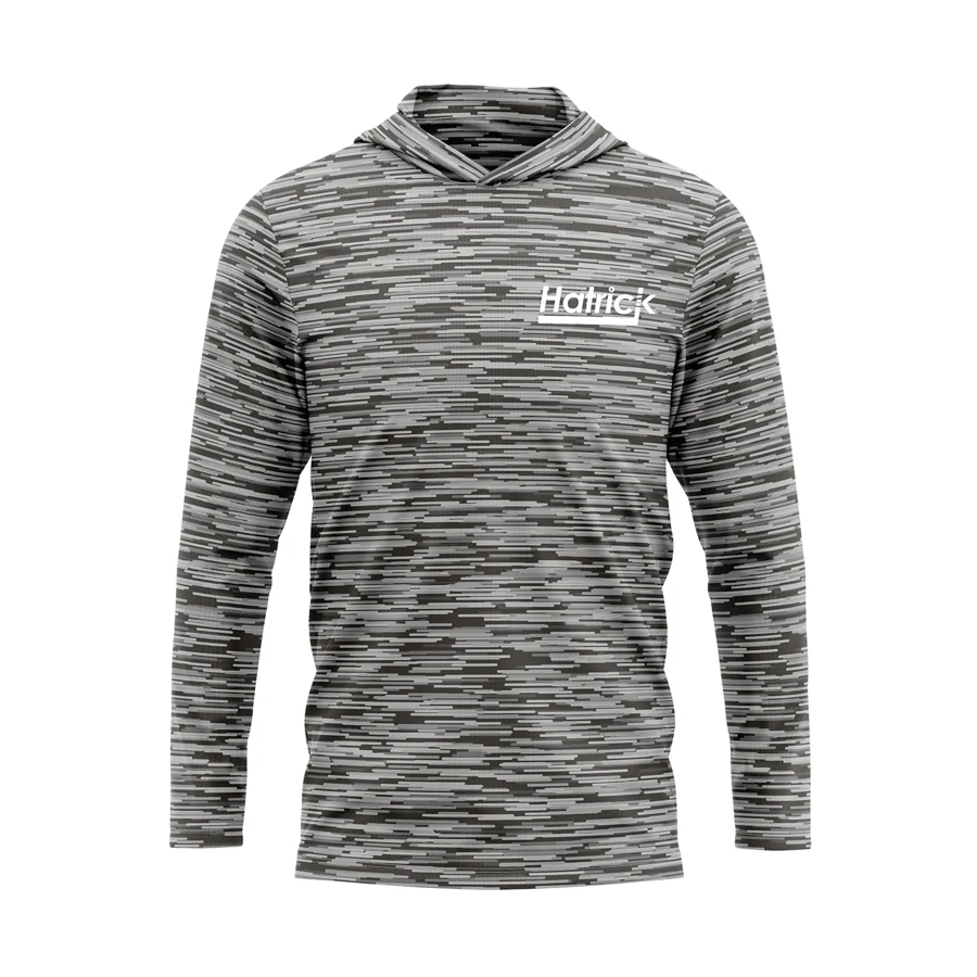 Rush - Long Sleeve Hooded Heather T-Shirt 1