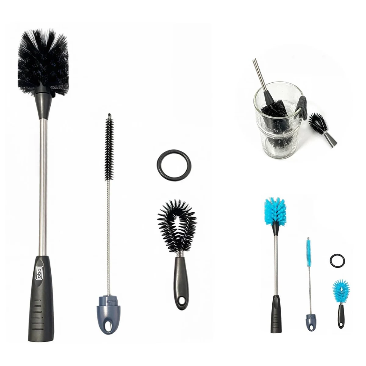 3-in-1 Reusable Bottle Cleaning Brush Set 1