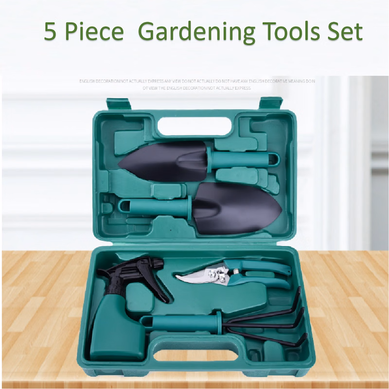 5 Piece Garden Tools Set