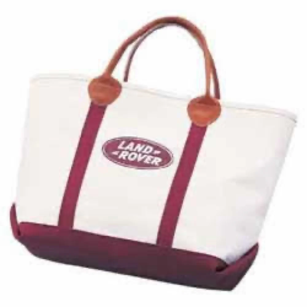 18"x12"x6" 18 Oz. Color Canvas Leather Handle Boat Tote Bag 1