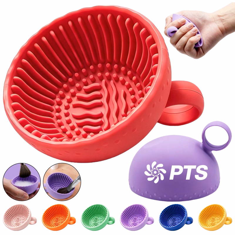 Silicone Makeup Brush Cleaning Bowl