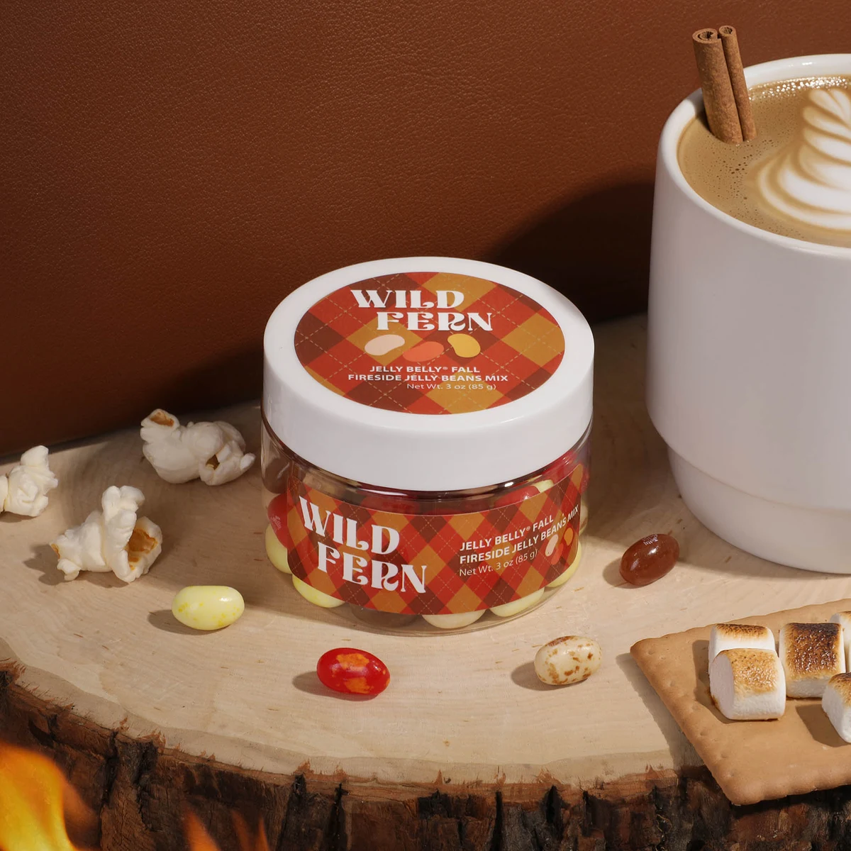 Jelly Belly® Fall Fireside Jelly Beans Mix: Small Jar 1