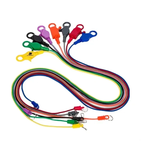Safe secure anti lost casino bungee cord with lobster claw 1