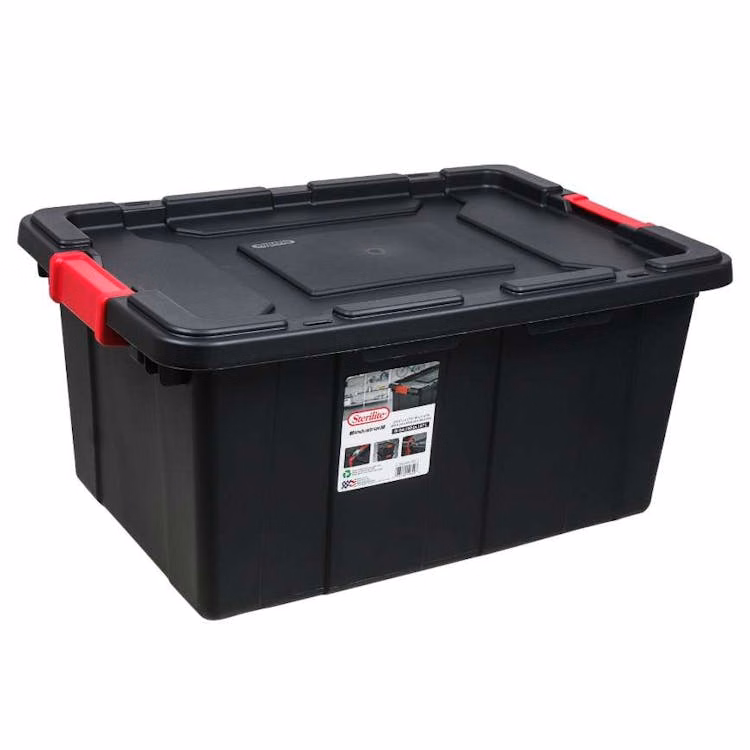 Sterilite Industrial Hinged Totes - 15 Gal