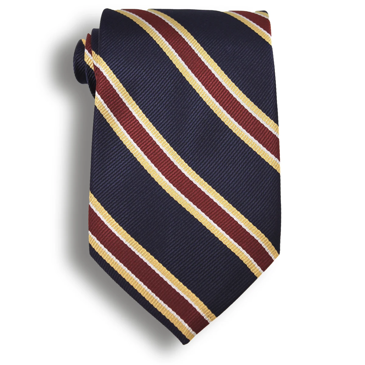 Regent Signature Stripes Polyester Tie 1