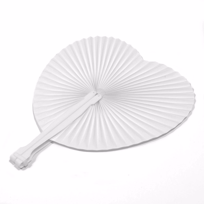 Heart Folding Handheld Fans