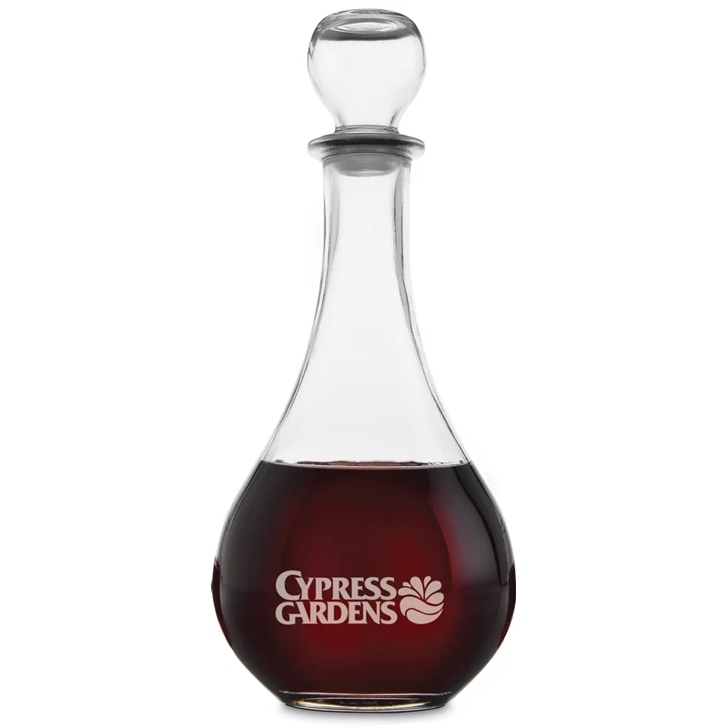 42 oz. Loto Decanter - Deep Etched 1