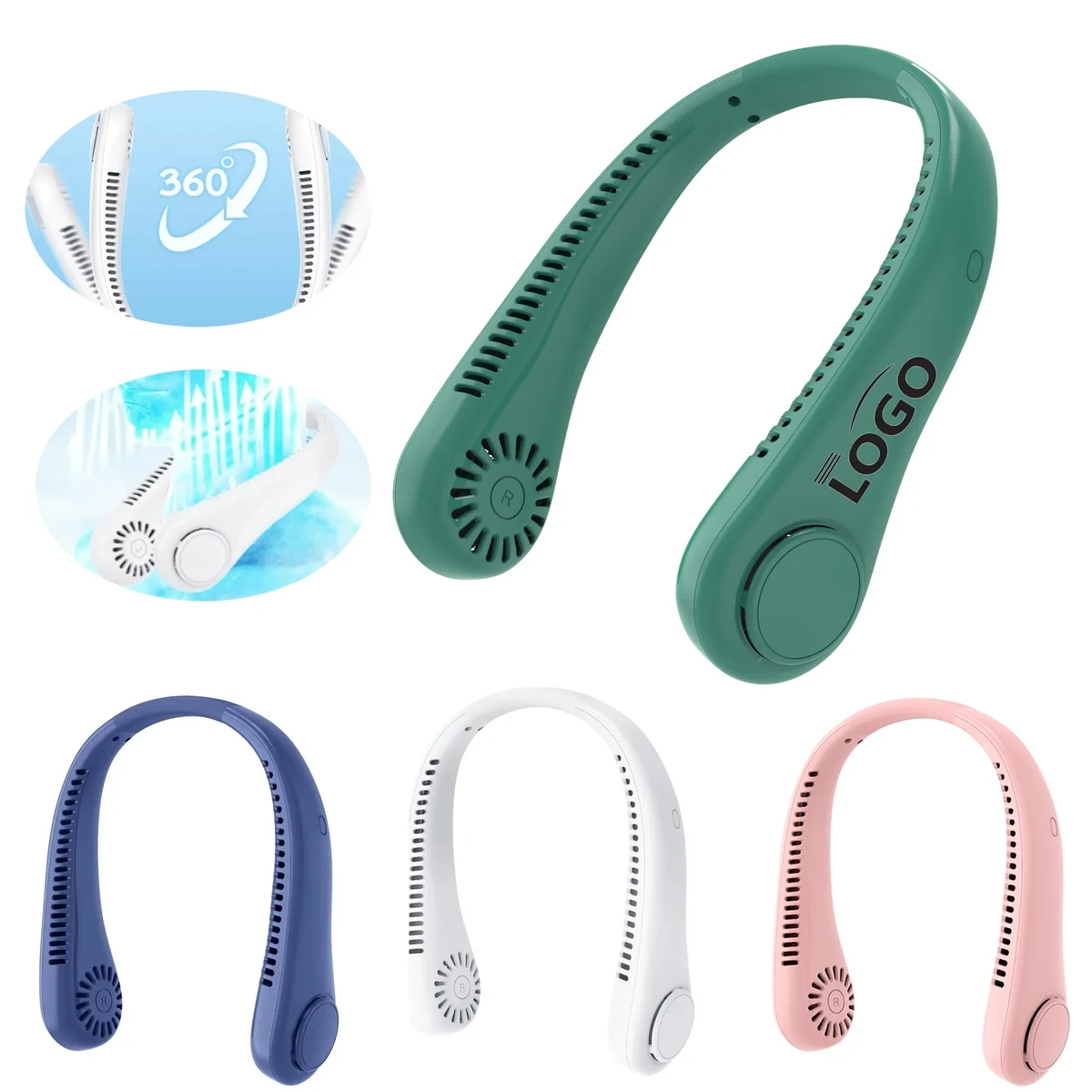 USB Charging Hanging Neck Fan 1