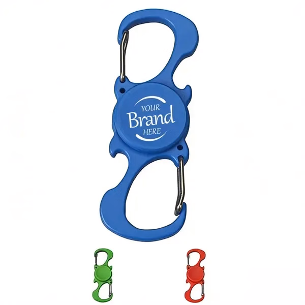 Custom Metal Fidget Spinner Bottle Opener Keychain — Stress Relief Party Favor