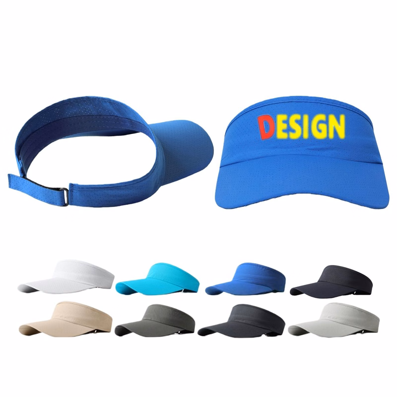 Mesh Quick Dry Empty Top Sun Visor Hat Cap
